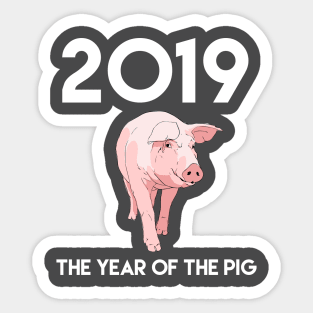 2019 - The Chinese Year of the Pig Sticker